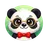 Generate one single cartoon animal avatar icon (PNG) for the Reviews block on voodoo-casino1.com. This is NOT a realistic hum